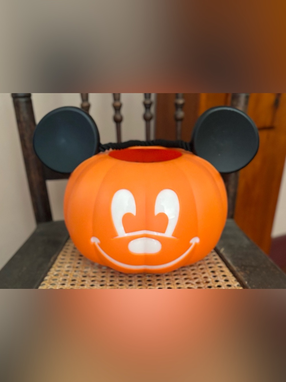 Mickey Mouse Light-Up Pumpkin Trick-or-Treat Candy Bucket